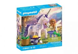 PLAYMOBIL MAGIC - LICORNE LAVANDE PORTE-BONHEUR AVEC FÉE #71843 (0326)